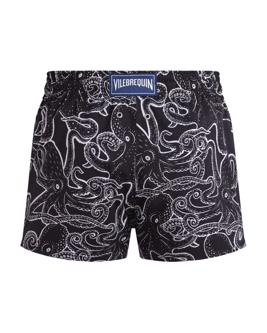 Vilebrequin Black Poulpes Swim Shorts for men