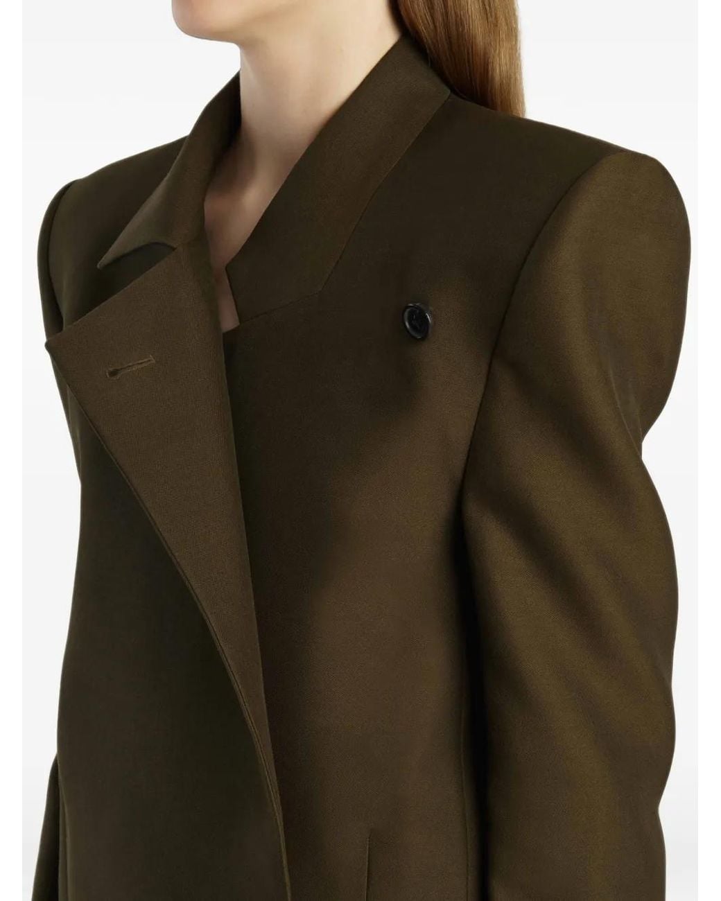 Khaite Green Armair Jacket