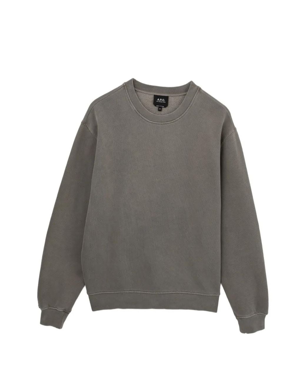 A.P.C. Gray Sweat Autumn28 for men