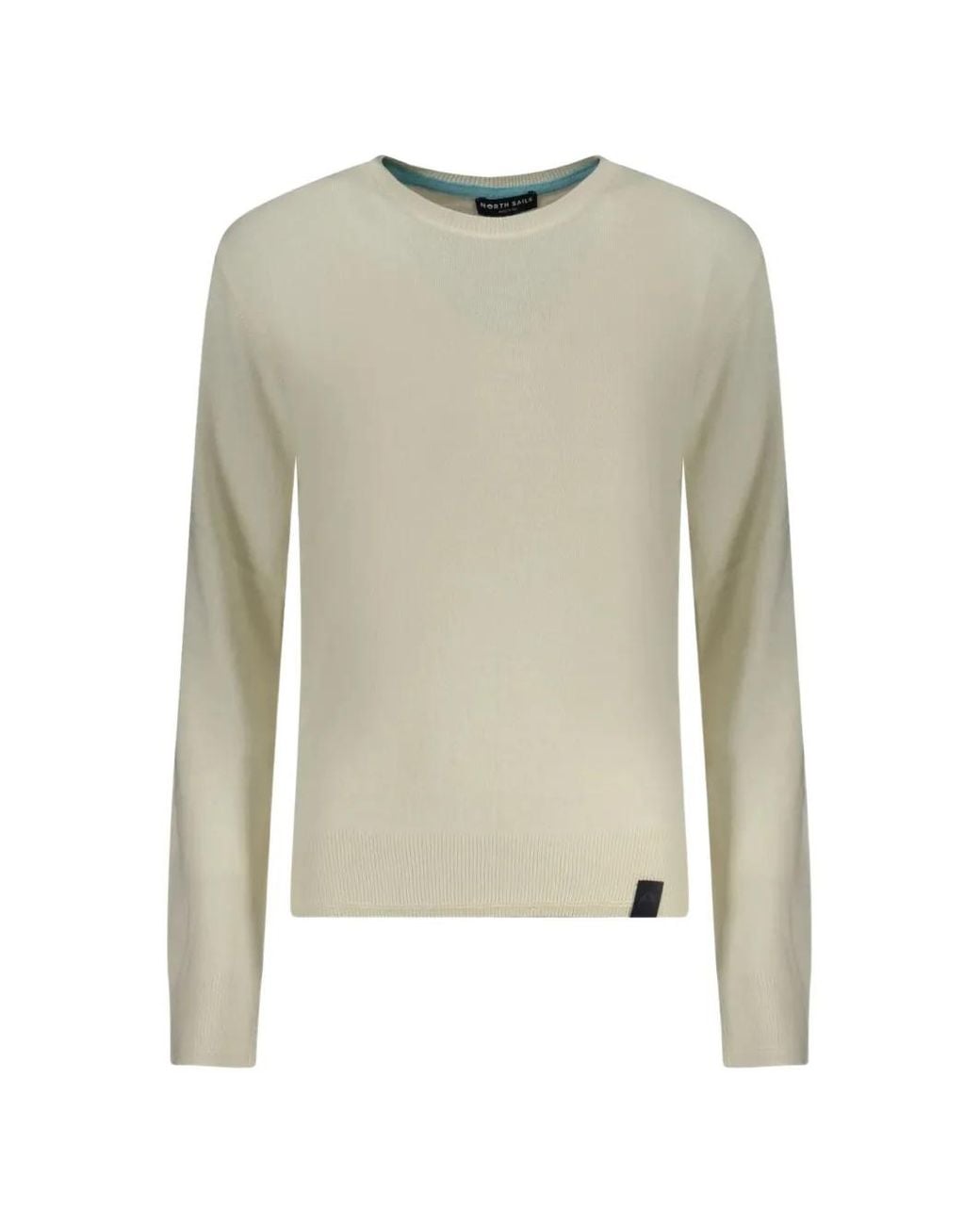 North Sails Natural Fine-Knit Crew-Neck Sweater