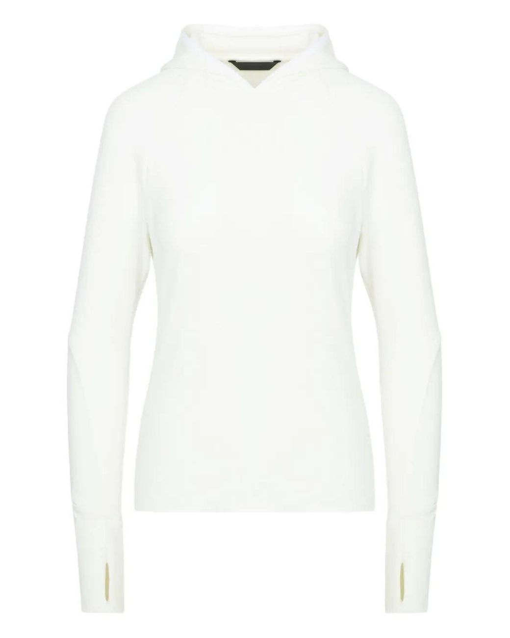 Aztech Mountain White Fleece Hoodie