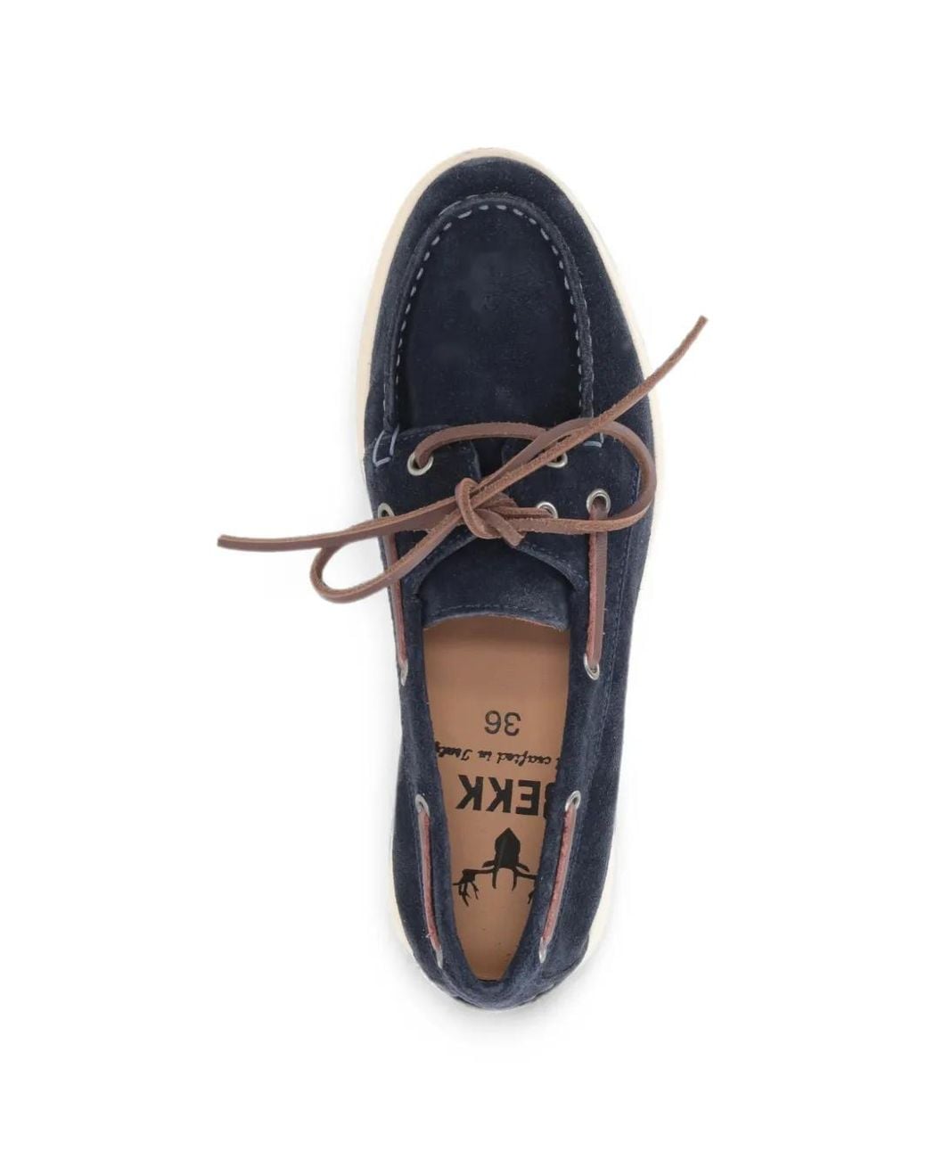 Bekk Blue Lace-Up Boat Shoes