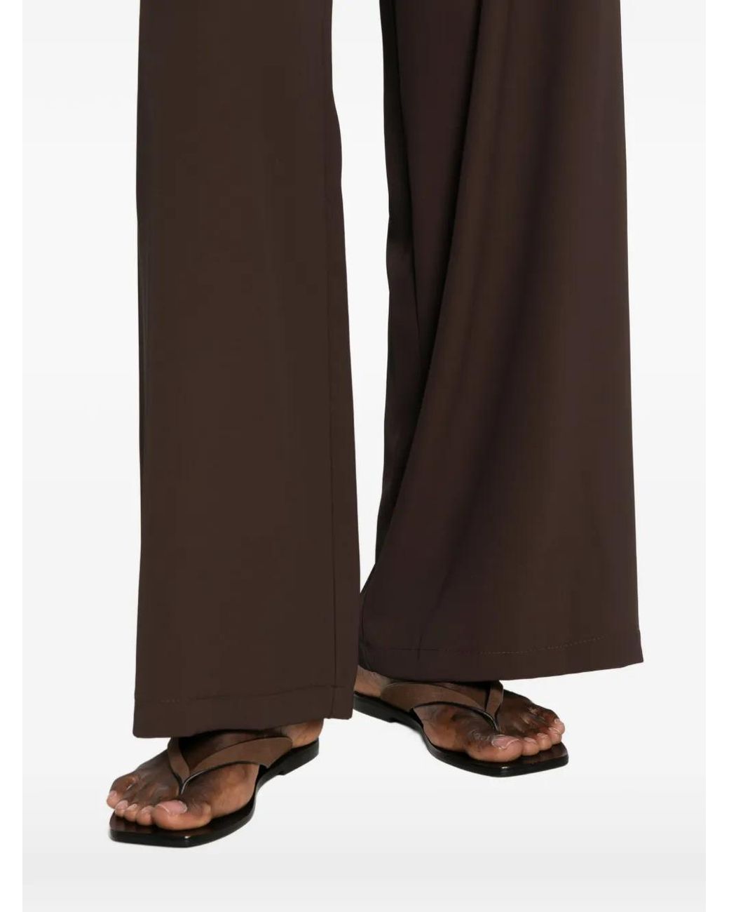ViCOLO Brown Hose Mit Elastischem Bund