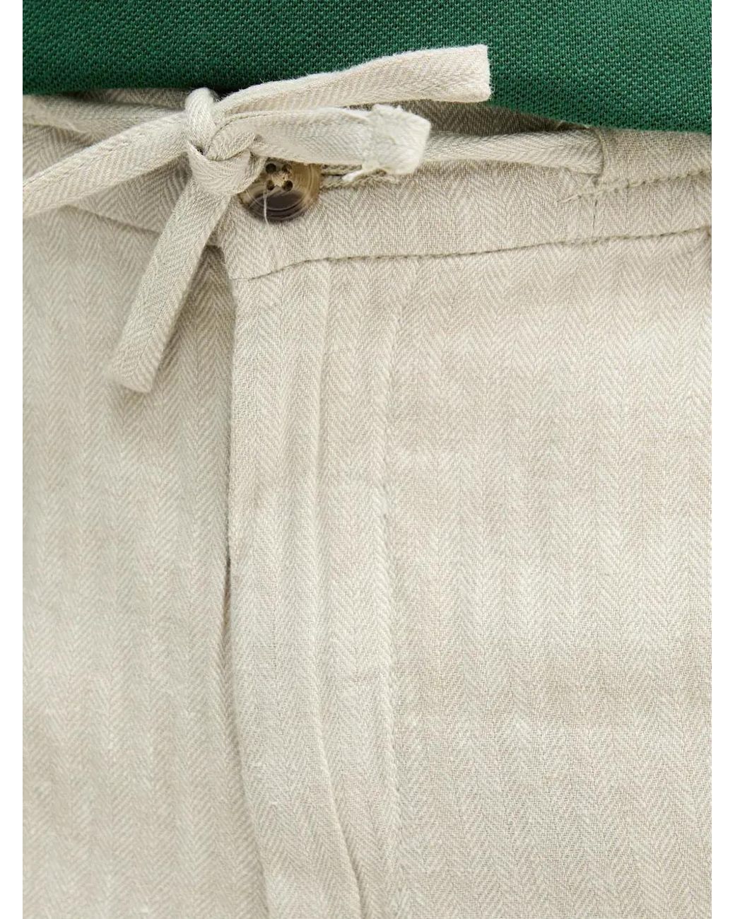 Lindbergh Blue Drawstring Shorts for men