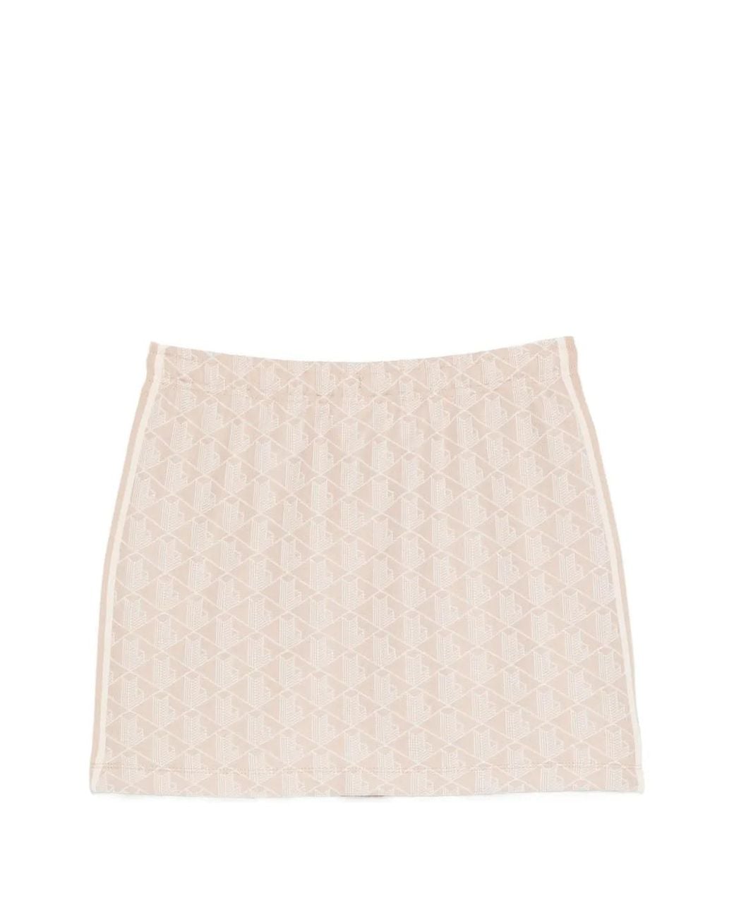 Lacoste Natural Patterned Mini Skirt