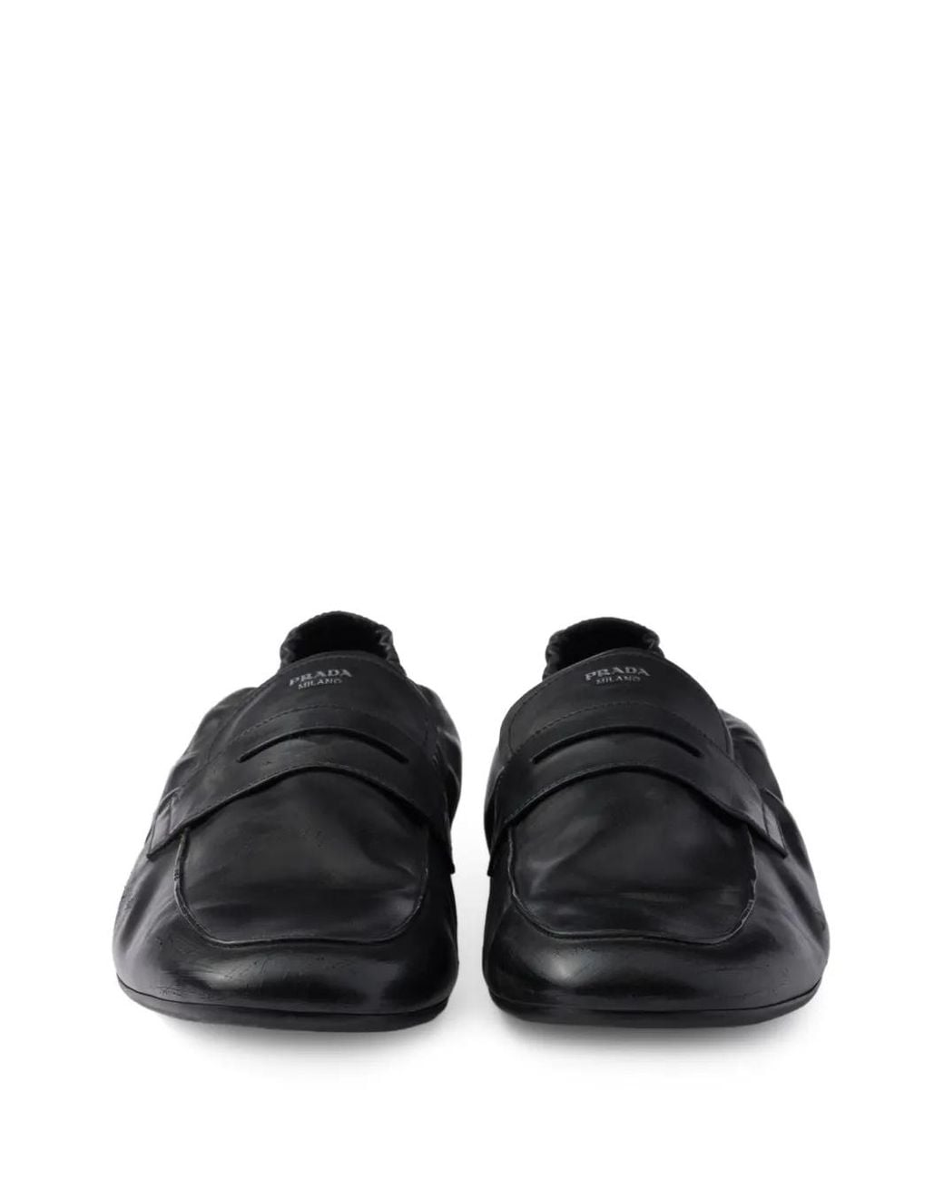 Mocassins Shuffle Prada pour homme en coloris Black