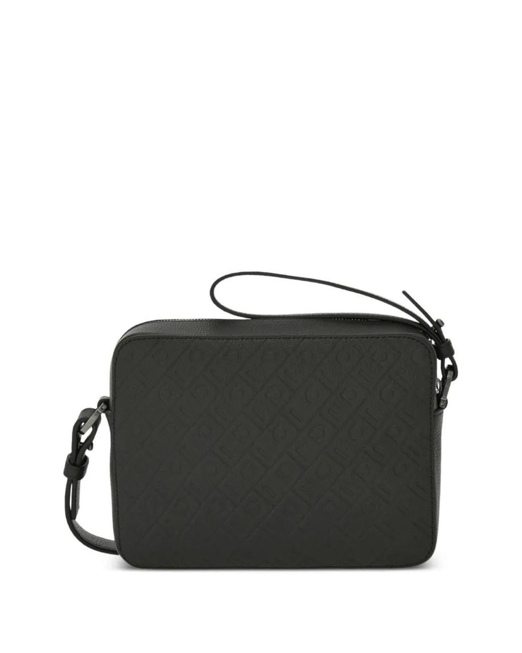 Ferragamo Black Monogram Shoulder Bag for men