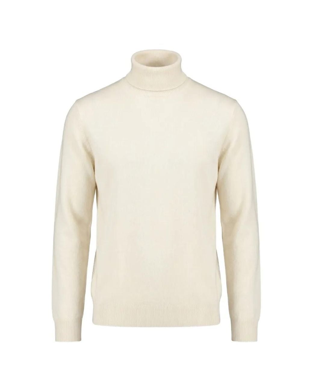 Drumohr Wollen Coltrui in het White voor heren