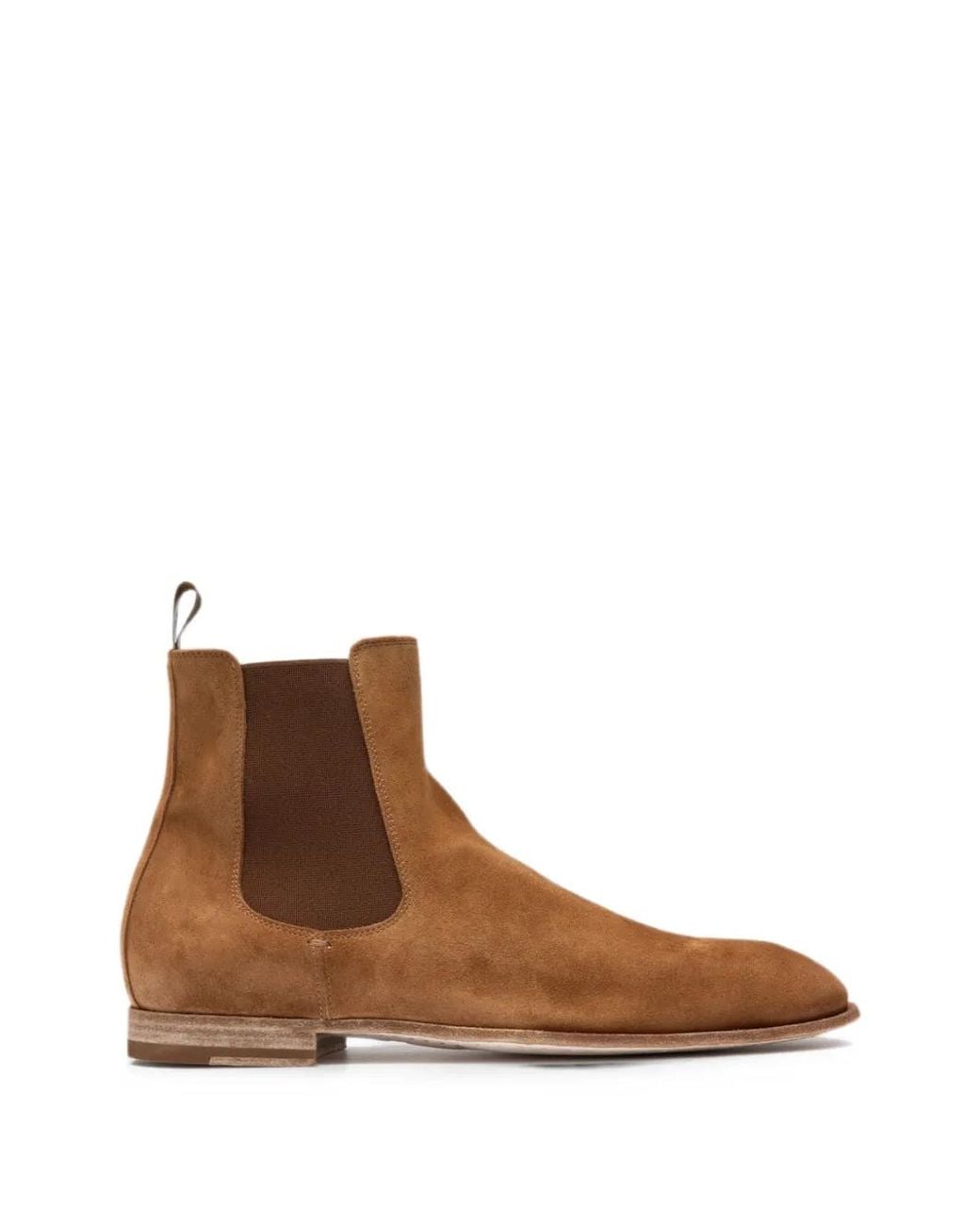 Officine Creative Brown Solitude Suede Boots for men