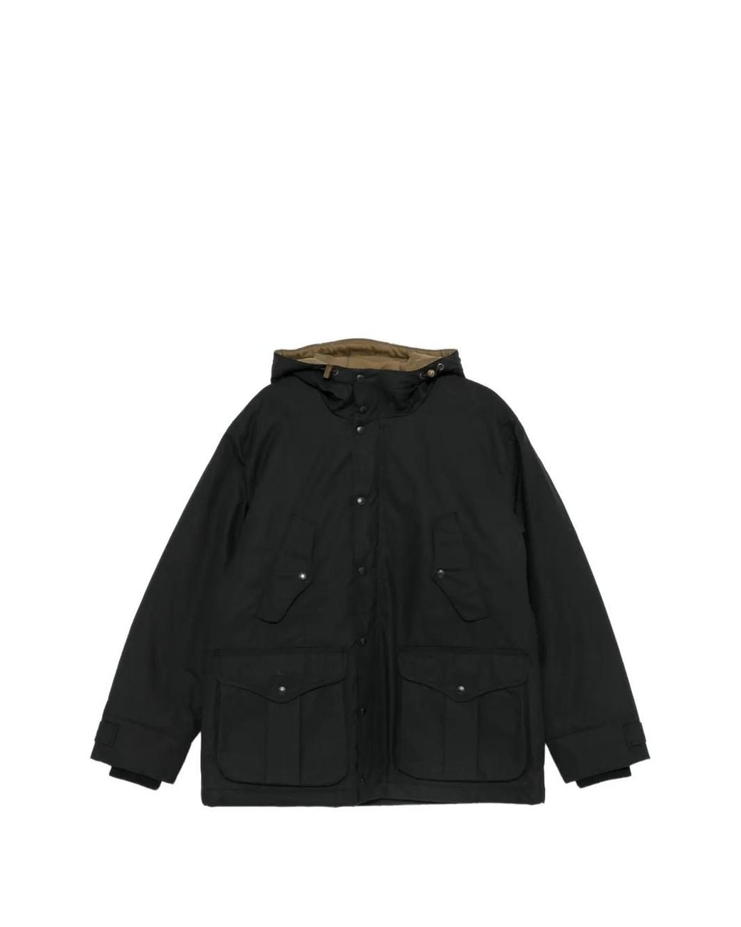 Filson Black Mountain Waxed Parka Jacket for men