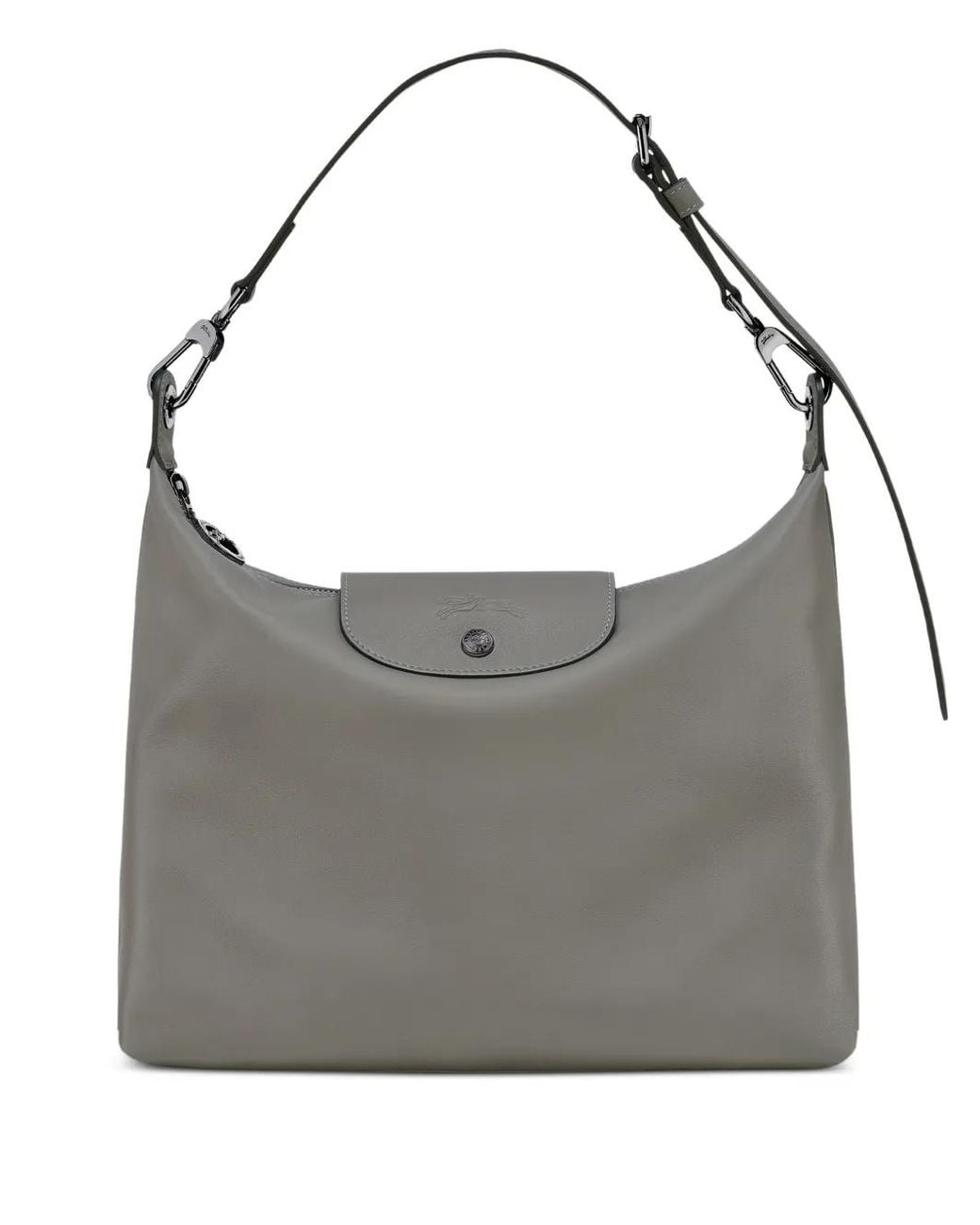 Longchamp Gray Le Pliage Xtra M Shoulder Bag