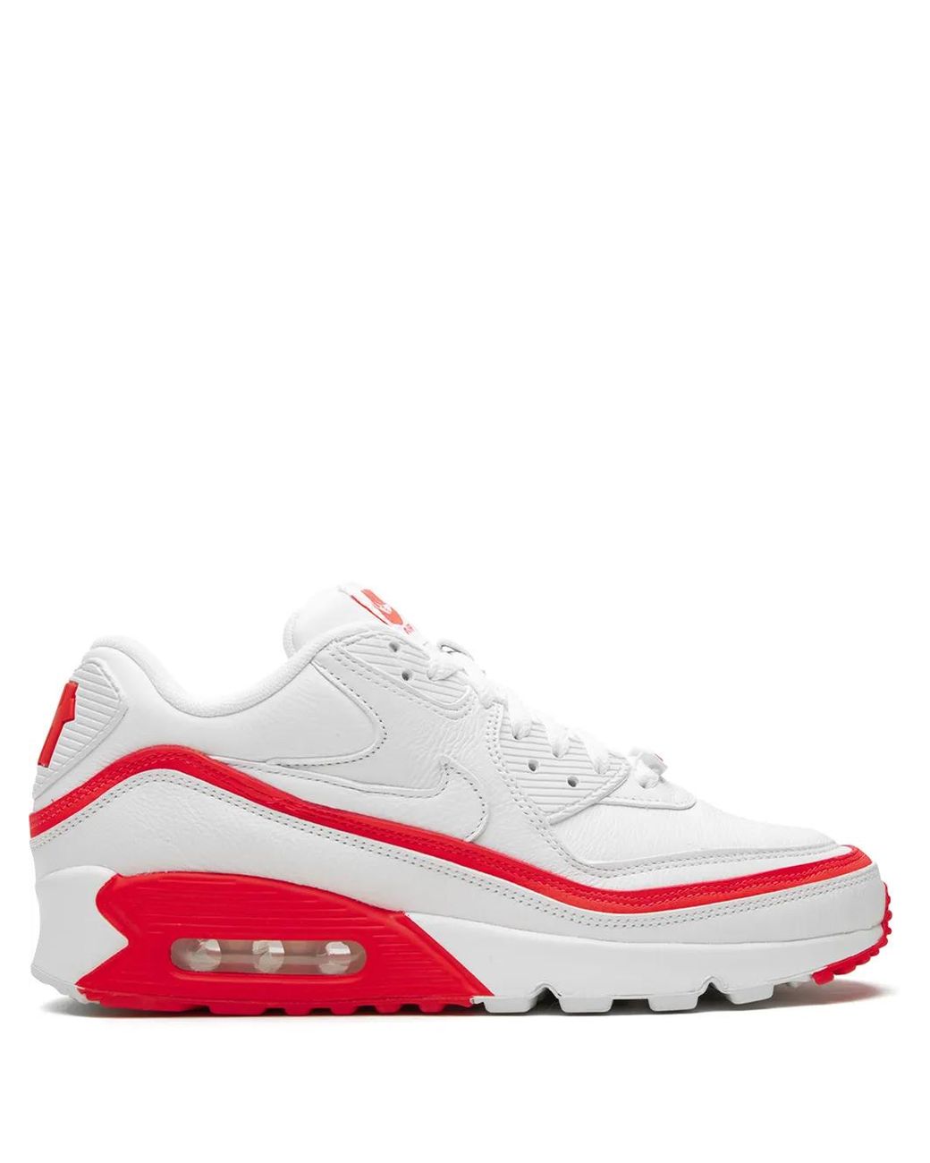 Nike Air Max 90 Undefeated White Solar Red