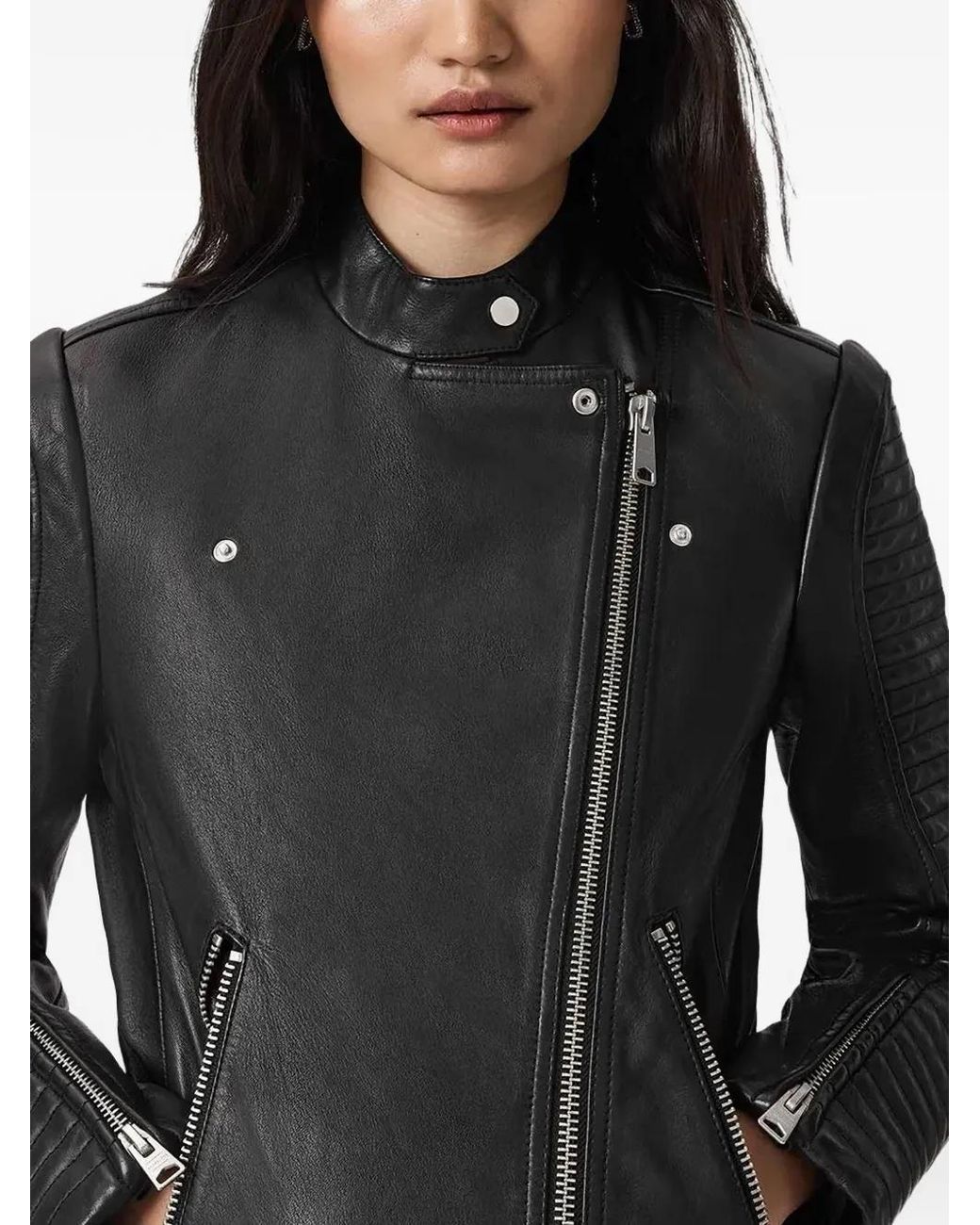 Chaqueta Raul De Canalé Y Piel AllSaints de color Black