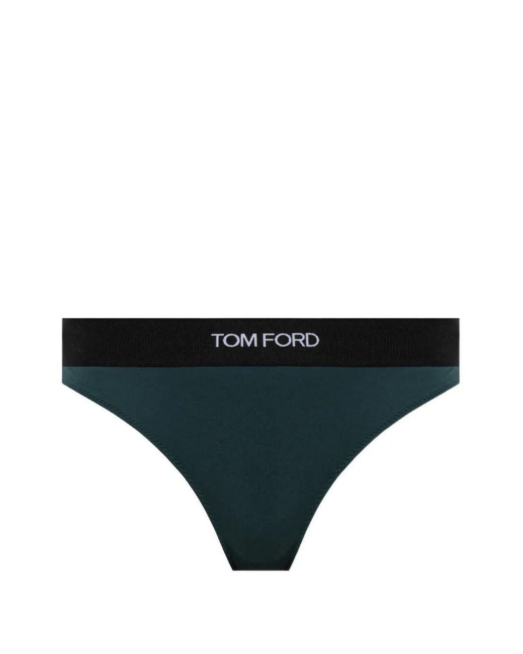 Tom Ford Black Logo-Band Briefs