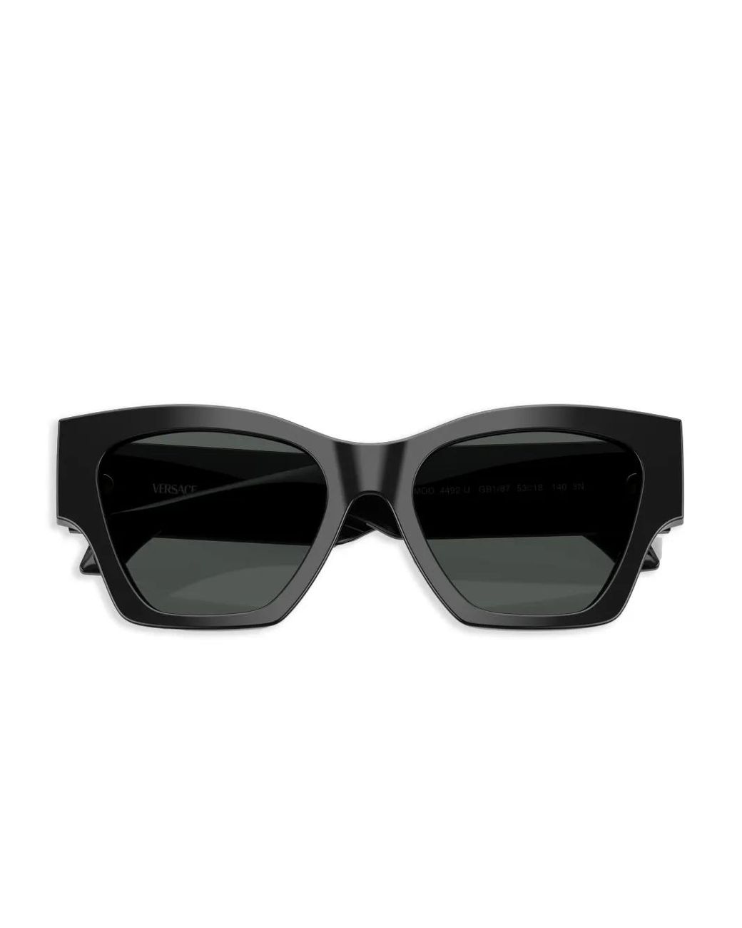 Versace Zonnebril Met Logoprint in het Black
