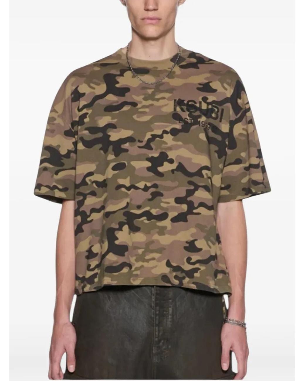 Ksubi Brown State Halen T-Shirt for men