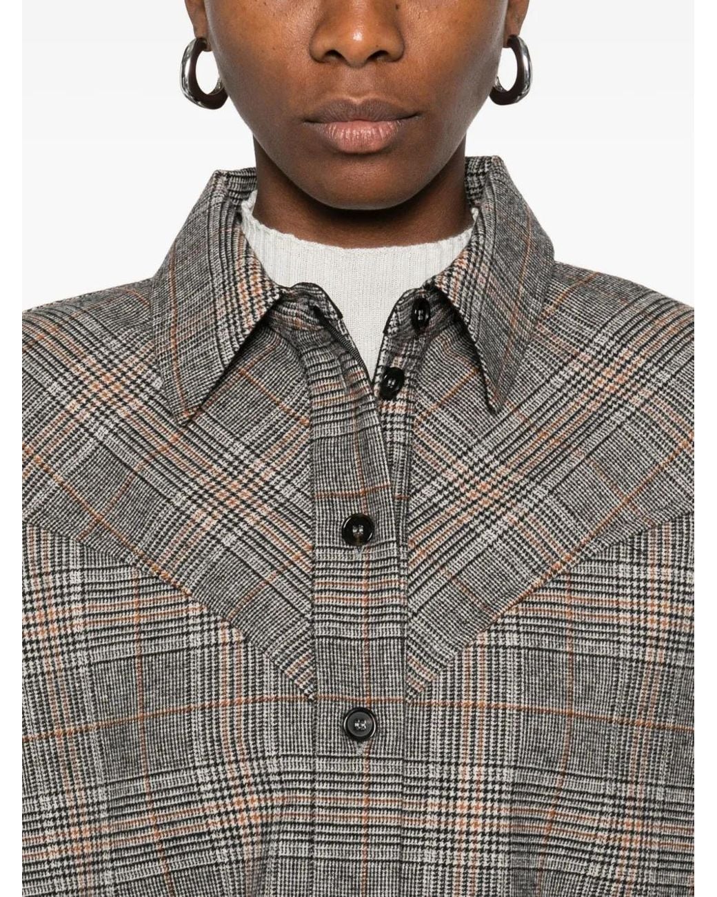 Shirts Pinko de color Gray