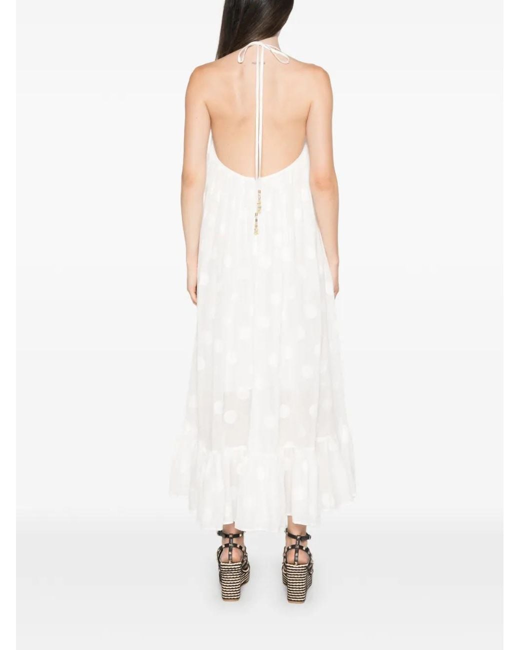 Zimmermann White Solstice Midi Dress