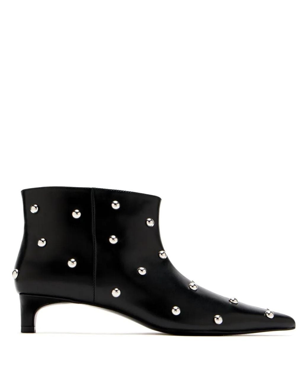 Senso Black 40Mm Stud-Embellished Boots