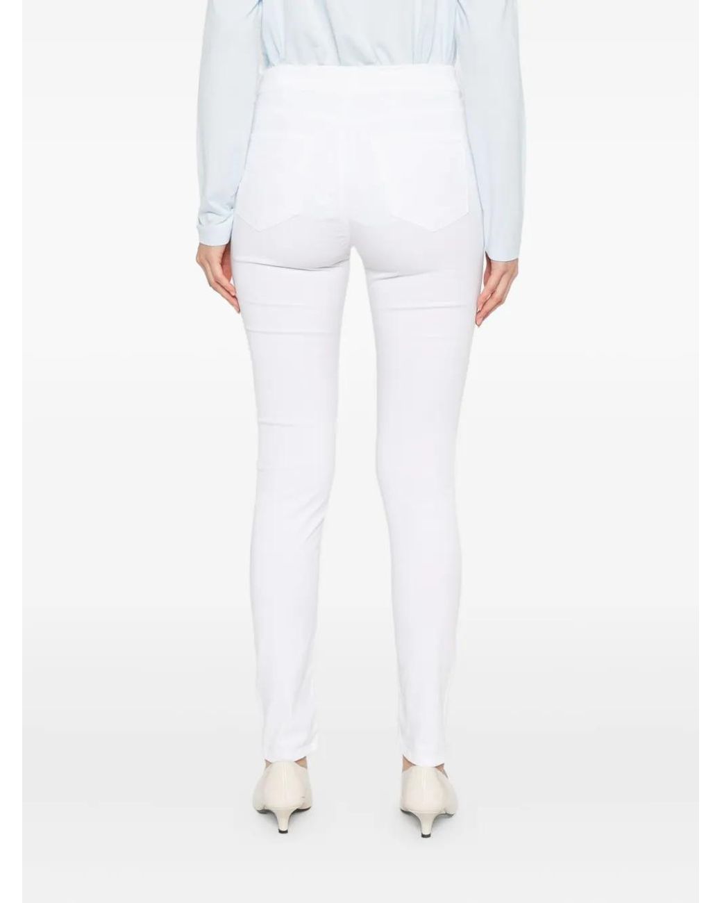 Marc O' Polo White Five-Pocket Trousers