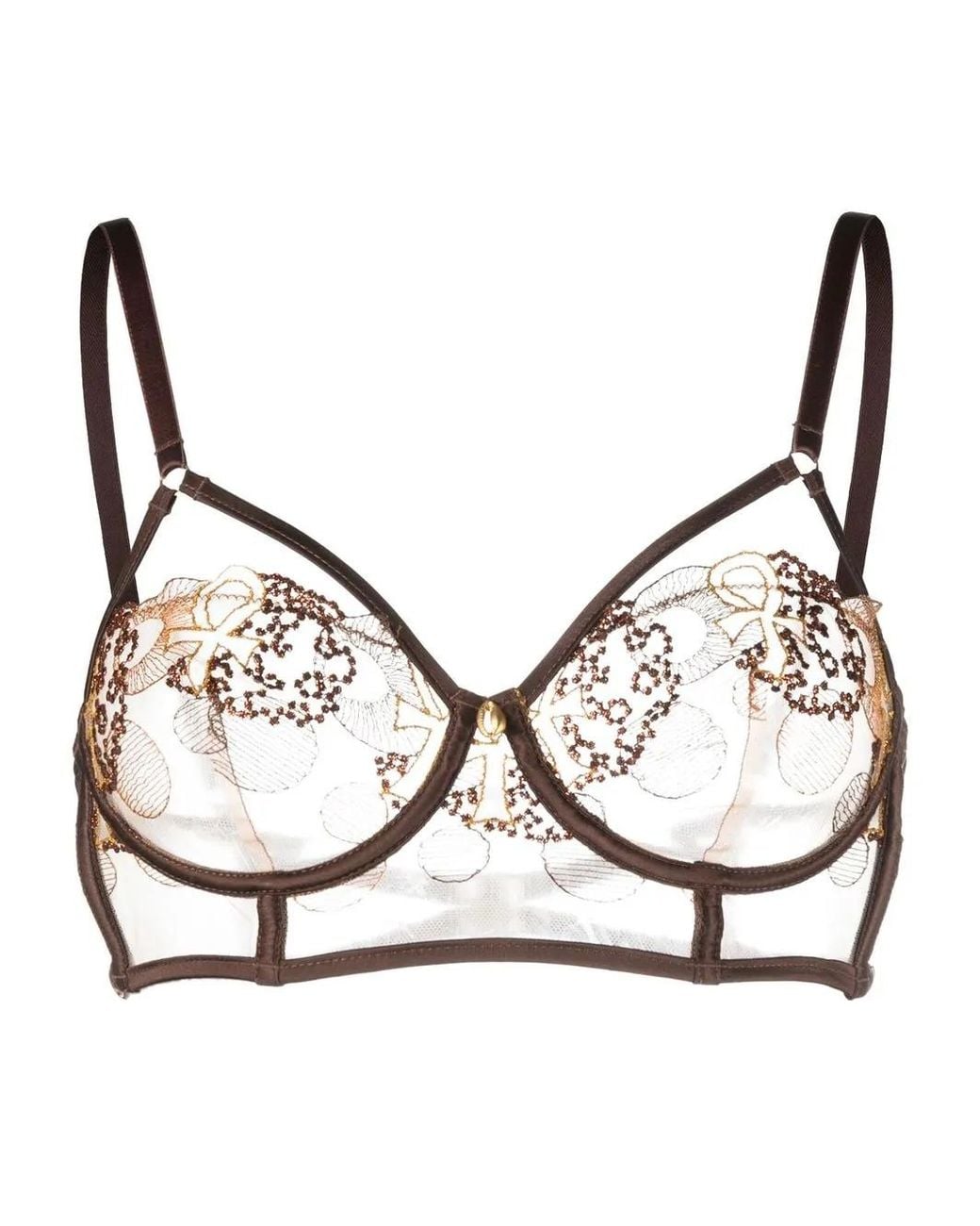 IHUOMA Natural Divine Feminine Longline Bra