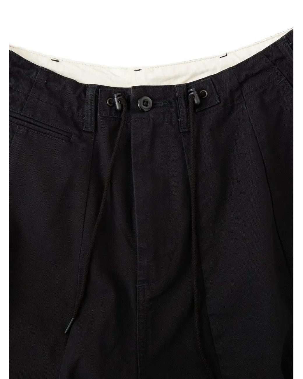 Needles Black Pleated Palazzo Pants