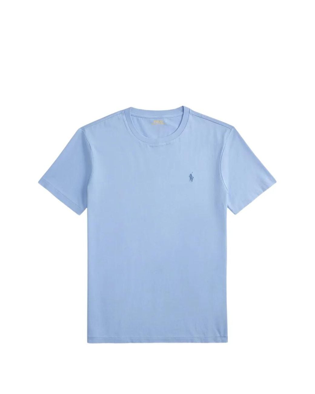Polo Ralph Lauren Blue Jersey Crewneck T-Shirt for men