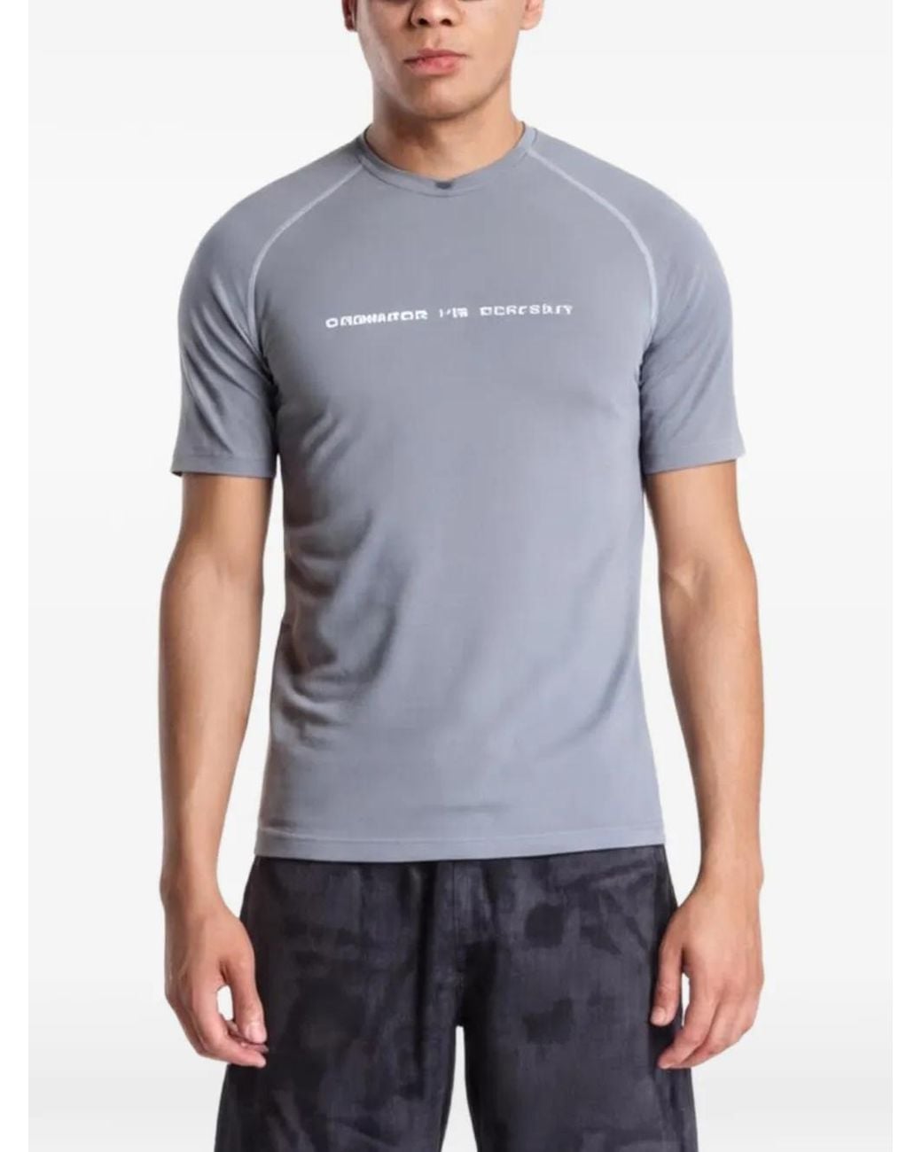 Nike Blue Tech Dri-Fit Short-Sleeve Top for men