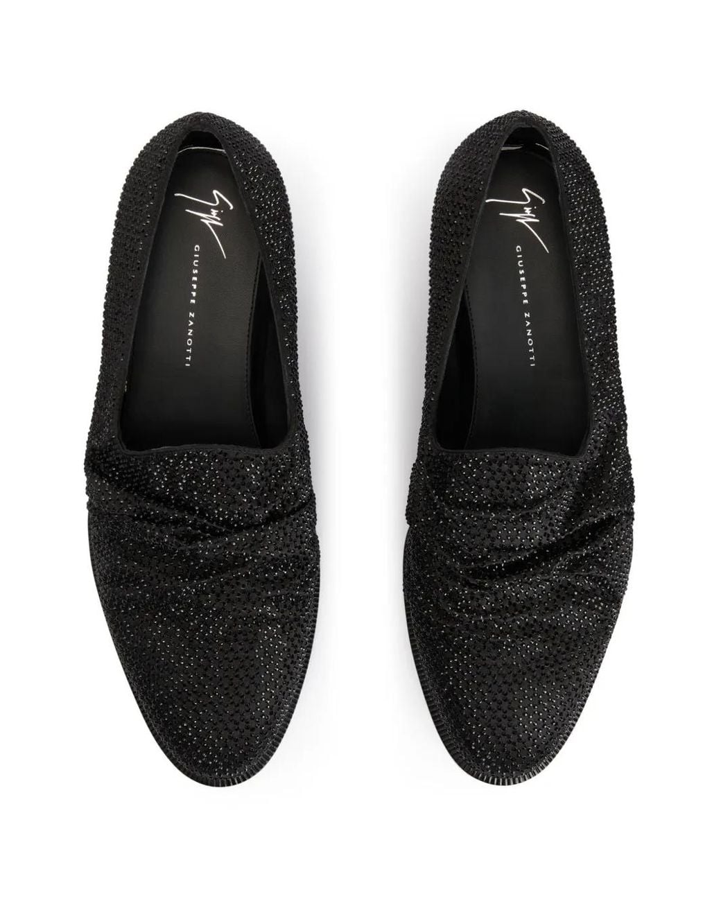 Giuseppe Zanotti Black Edoard Loafers for men