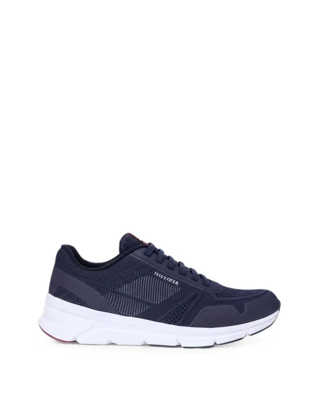 Tommy Hilfiger Blue Signature Knit Sneakers for men