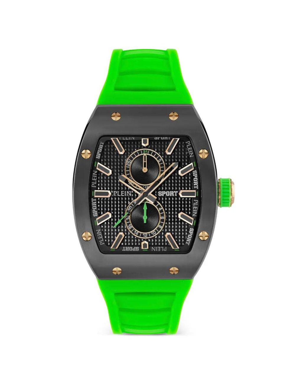 Philipp Plein Green Stormbreaker 44Mm Watch for men