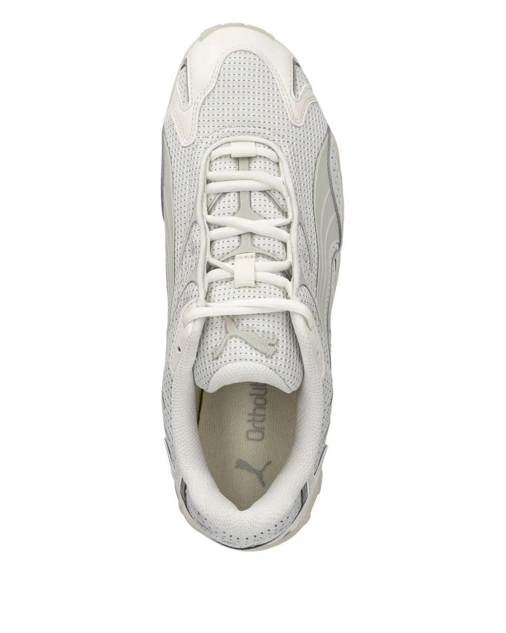 PUMA White Inhale Reflective Sneakers