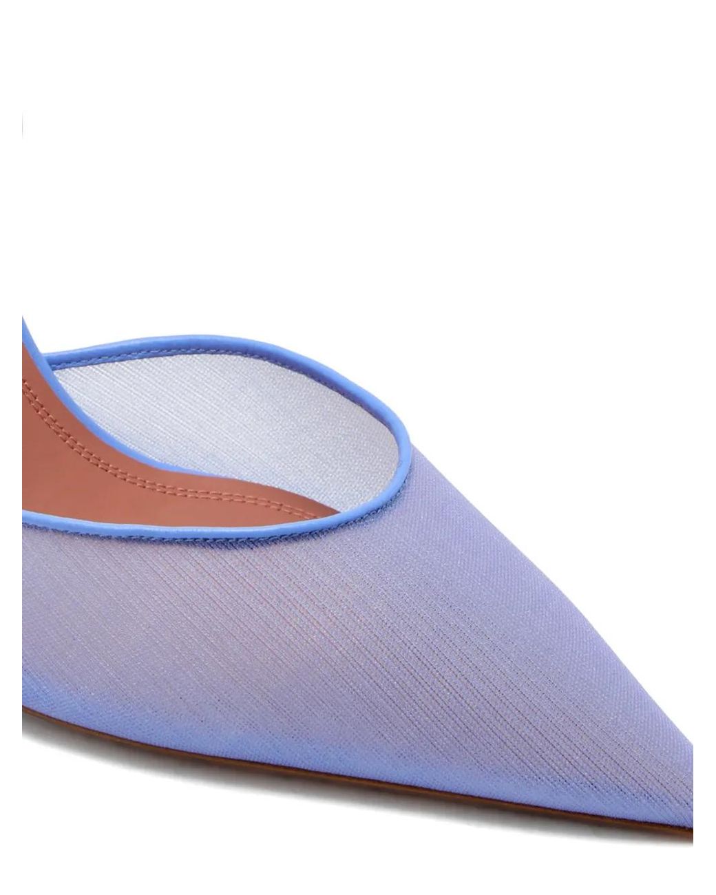 AMINA MUADDI Blue 95Mm Holli Heeled Pumps