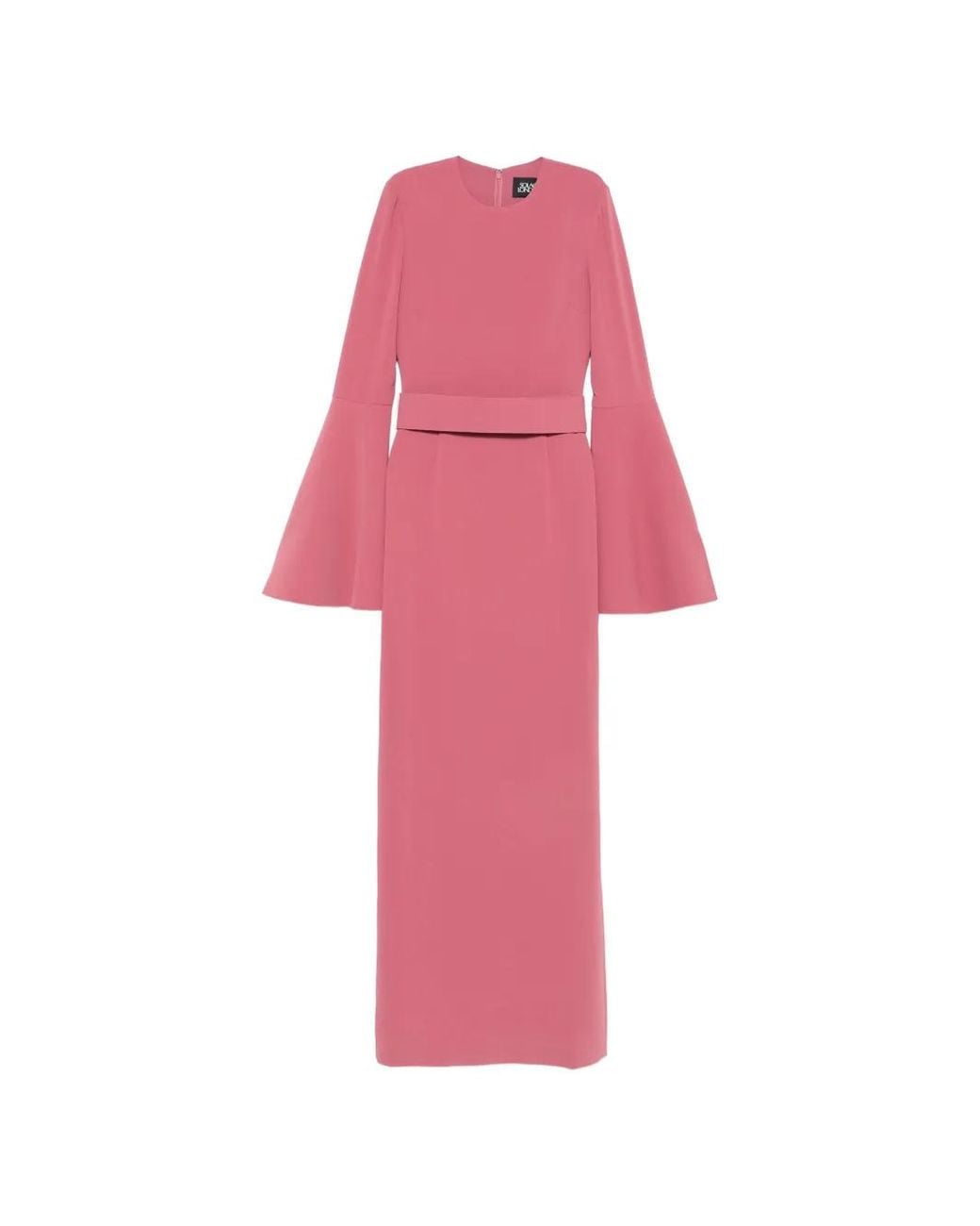Solace London Pink Theia Maxi Dress