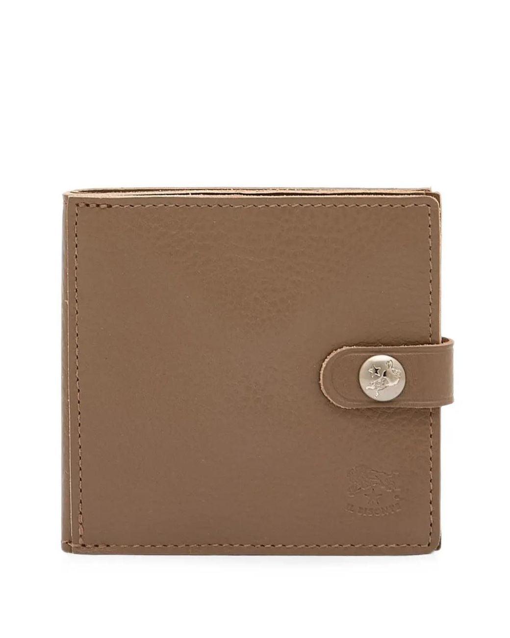Il Bisonte Portemonnaie Mit Klappe in Brown für Herren