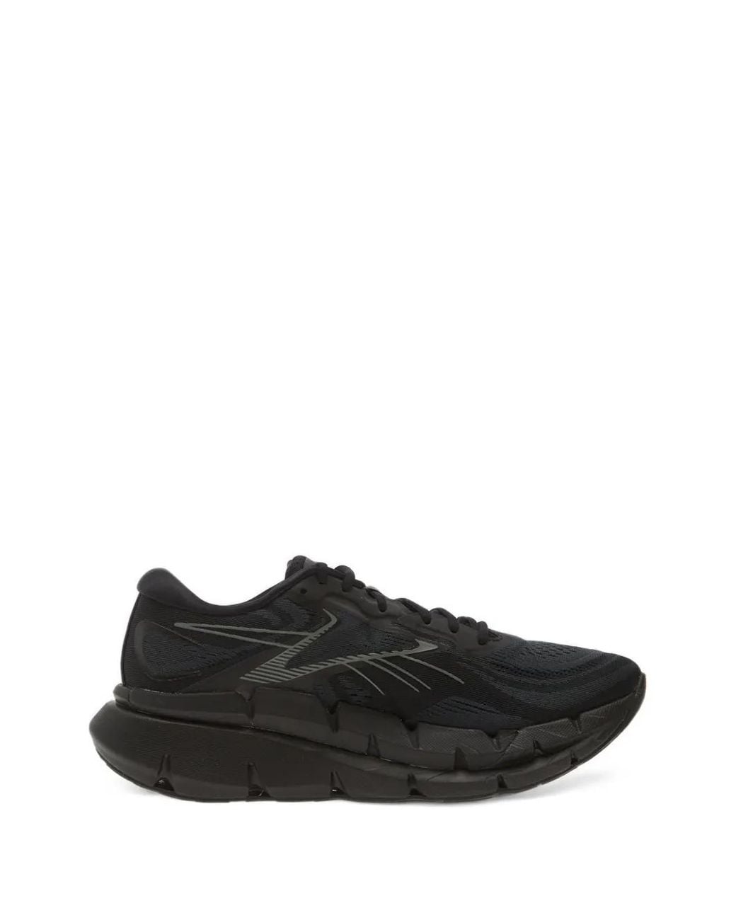 Reebok Black Floatzig Double Sneakers
