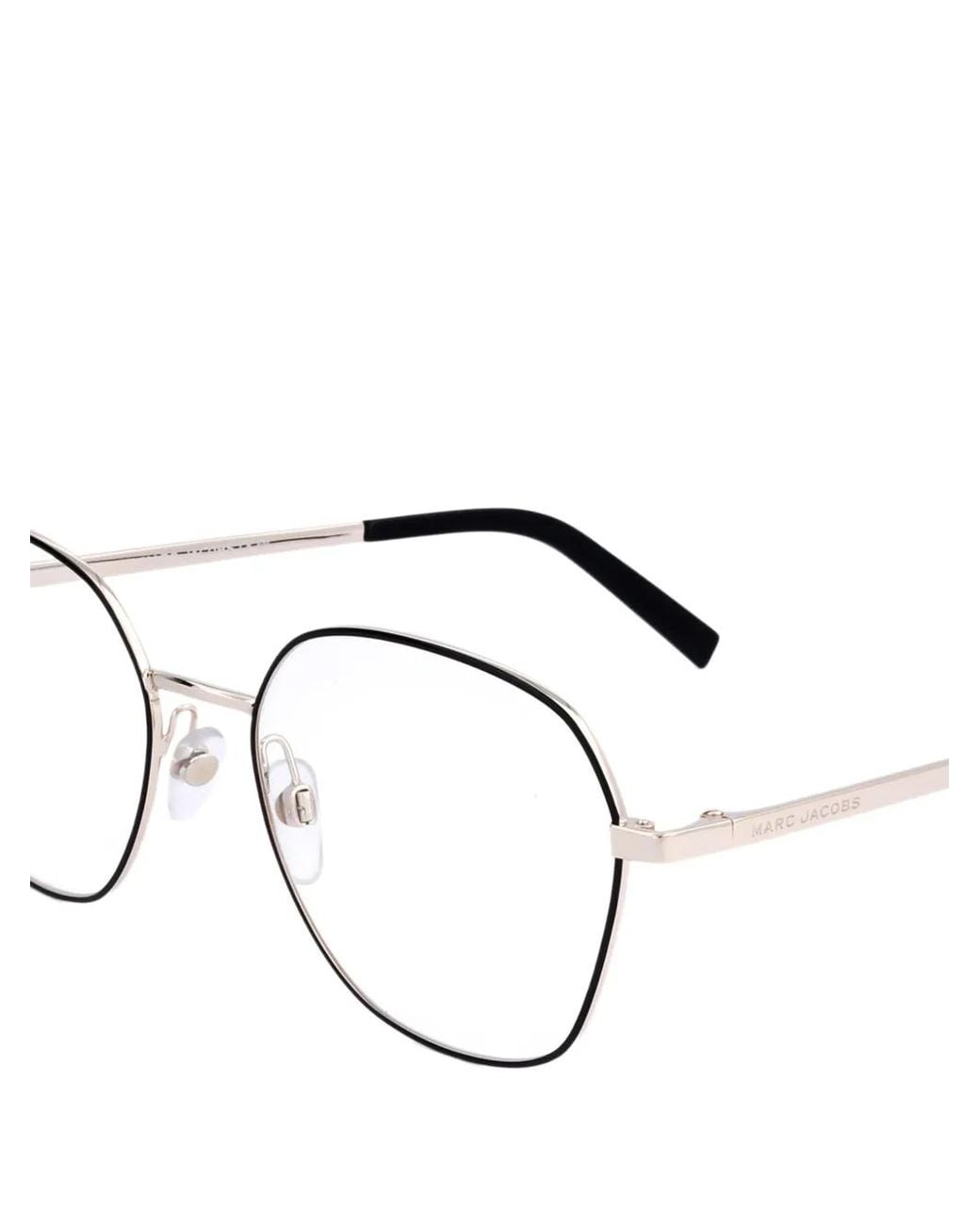 Marc Jacobs Natural Geometric-Frame Glasses