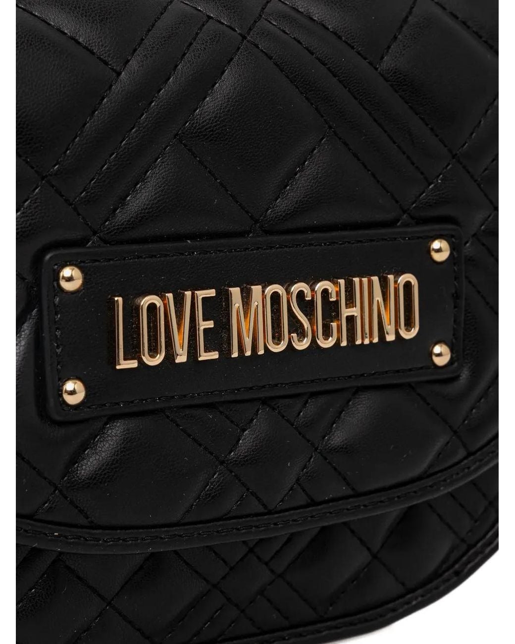 Love Moschino キルティング ショルダーバッグ Black