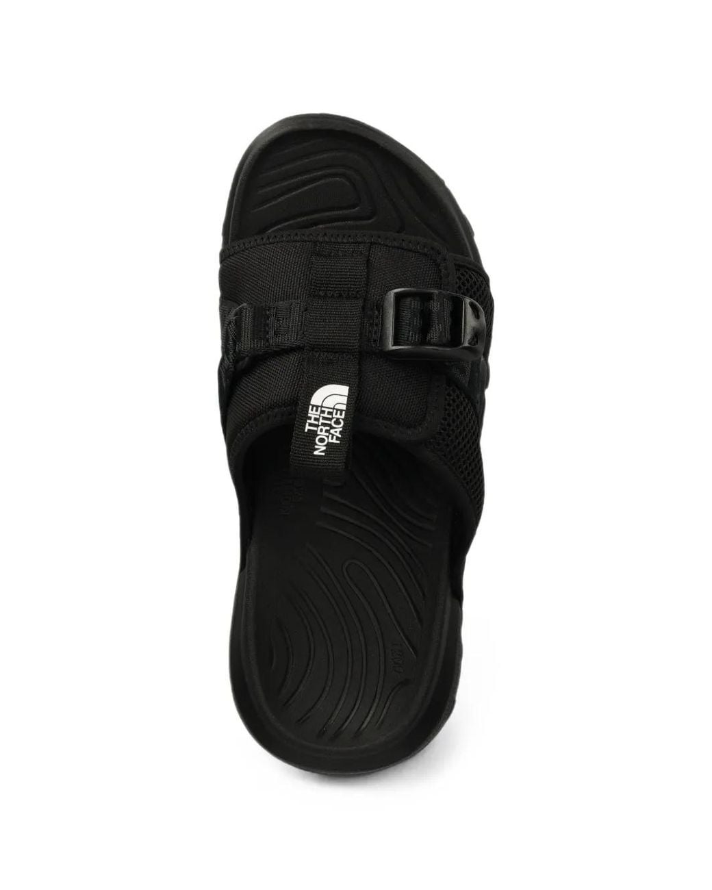 The North Face Black Explore Camp Buckle-Fastening Slides
