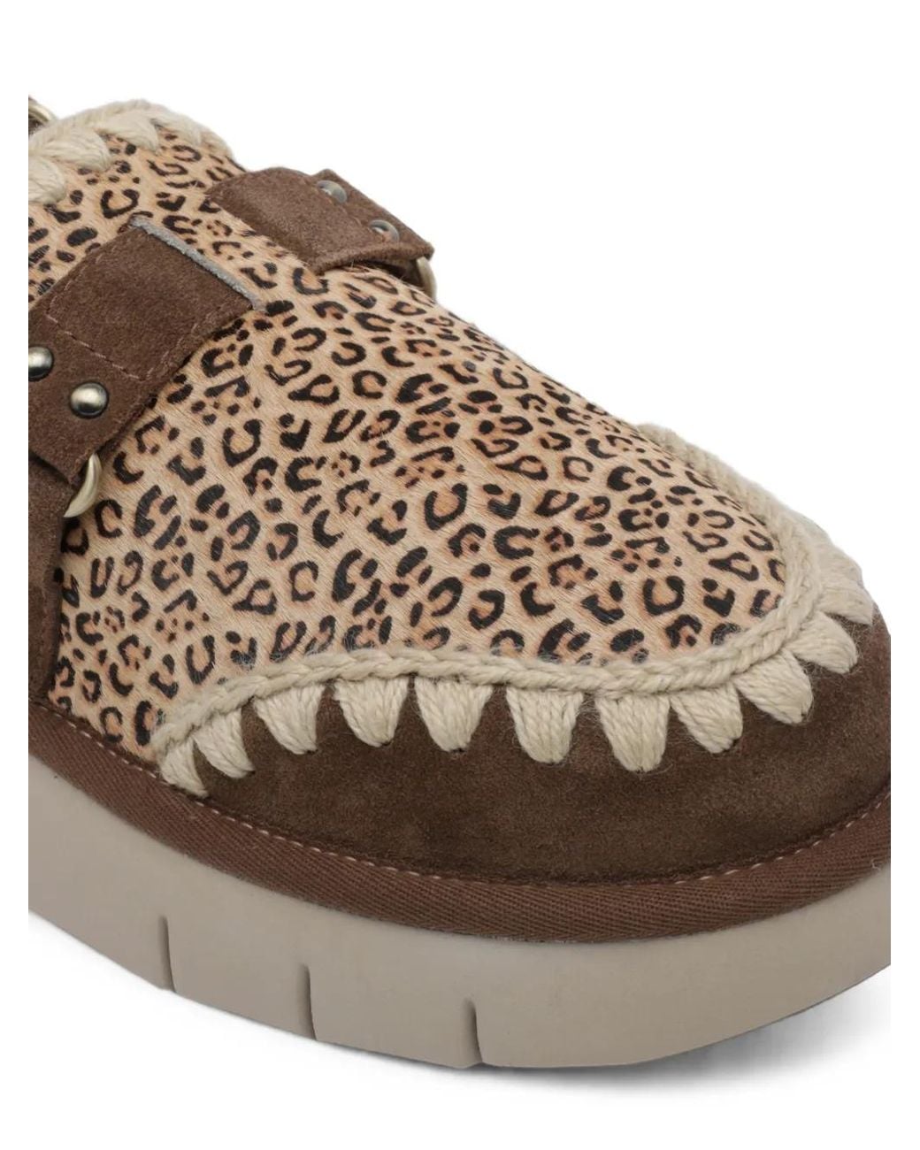 Mou Brown Bounce Clogs