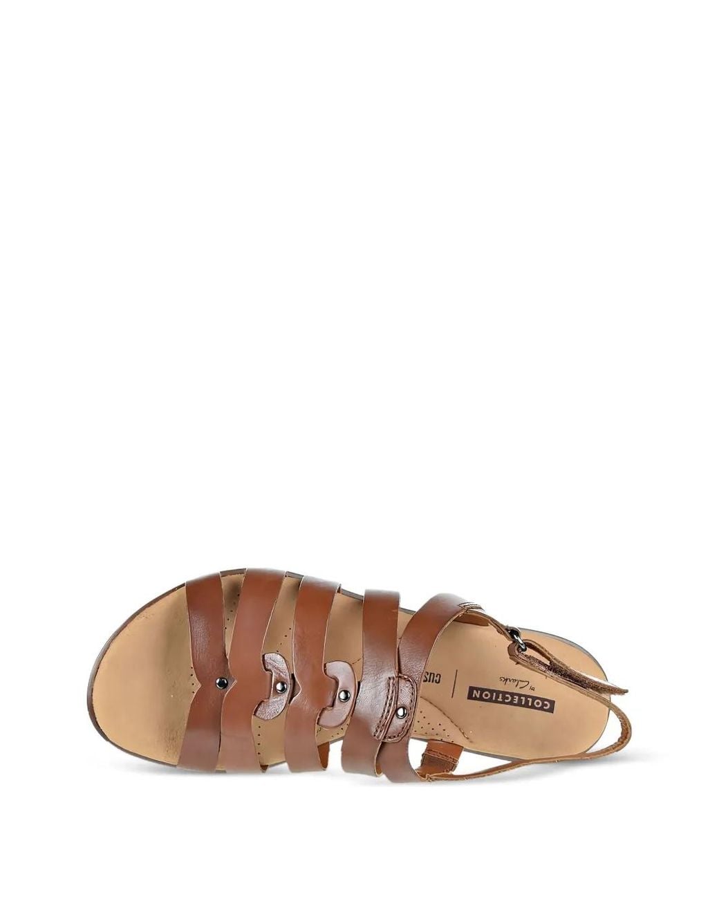 Clarks Brown Kele Jasmine Fisherman Sandals
