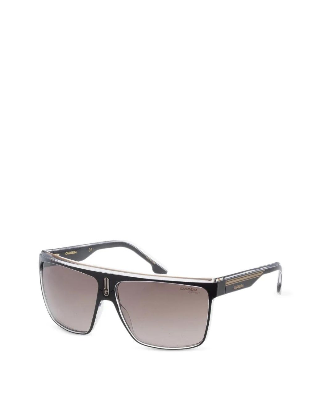 Carrera Metallic Lunettes De Soleil Rectangulaires À Logo for men