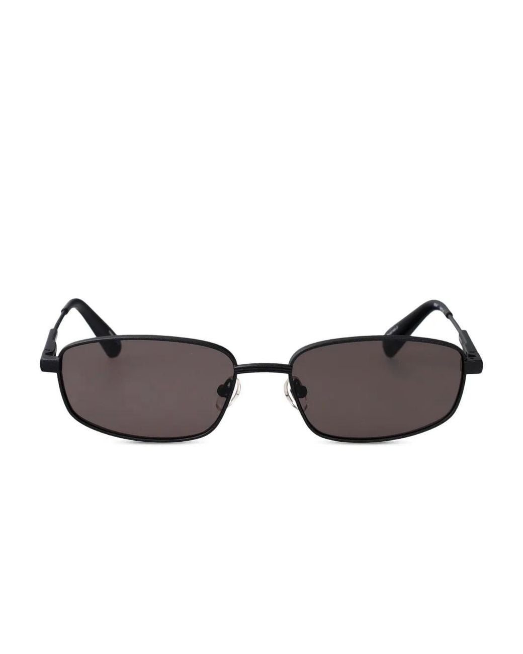 Jacquemus Black Sera Rectangle-Frame Sunglasses