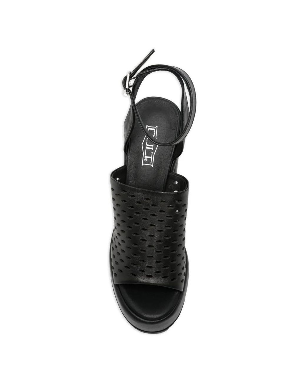 Cult Black Sandales Bjork 4730