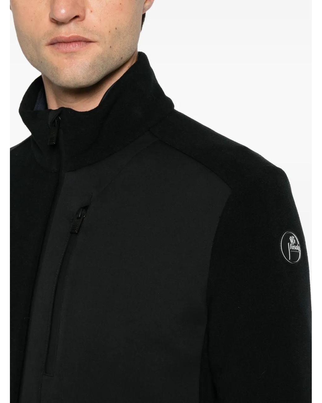 Fusalp Black Jynorix Zip-Up Jacket for men