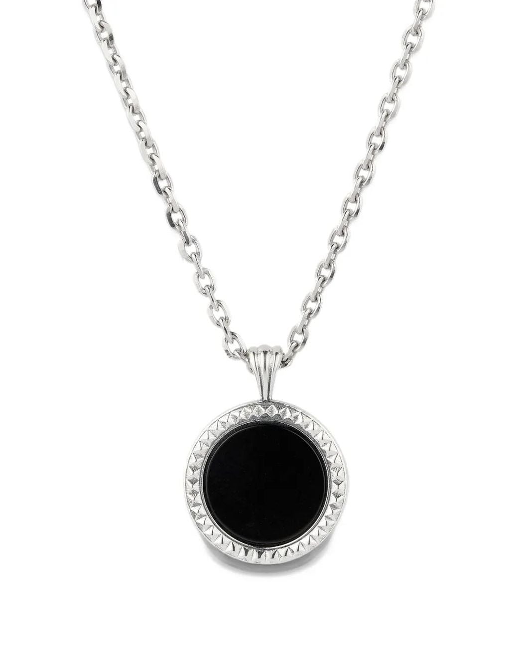 Emanuele Bicocchi White Pyramid Amulet Necklace
