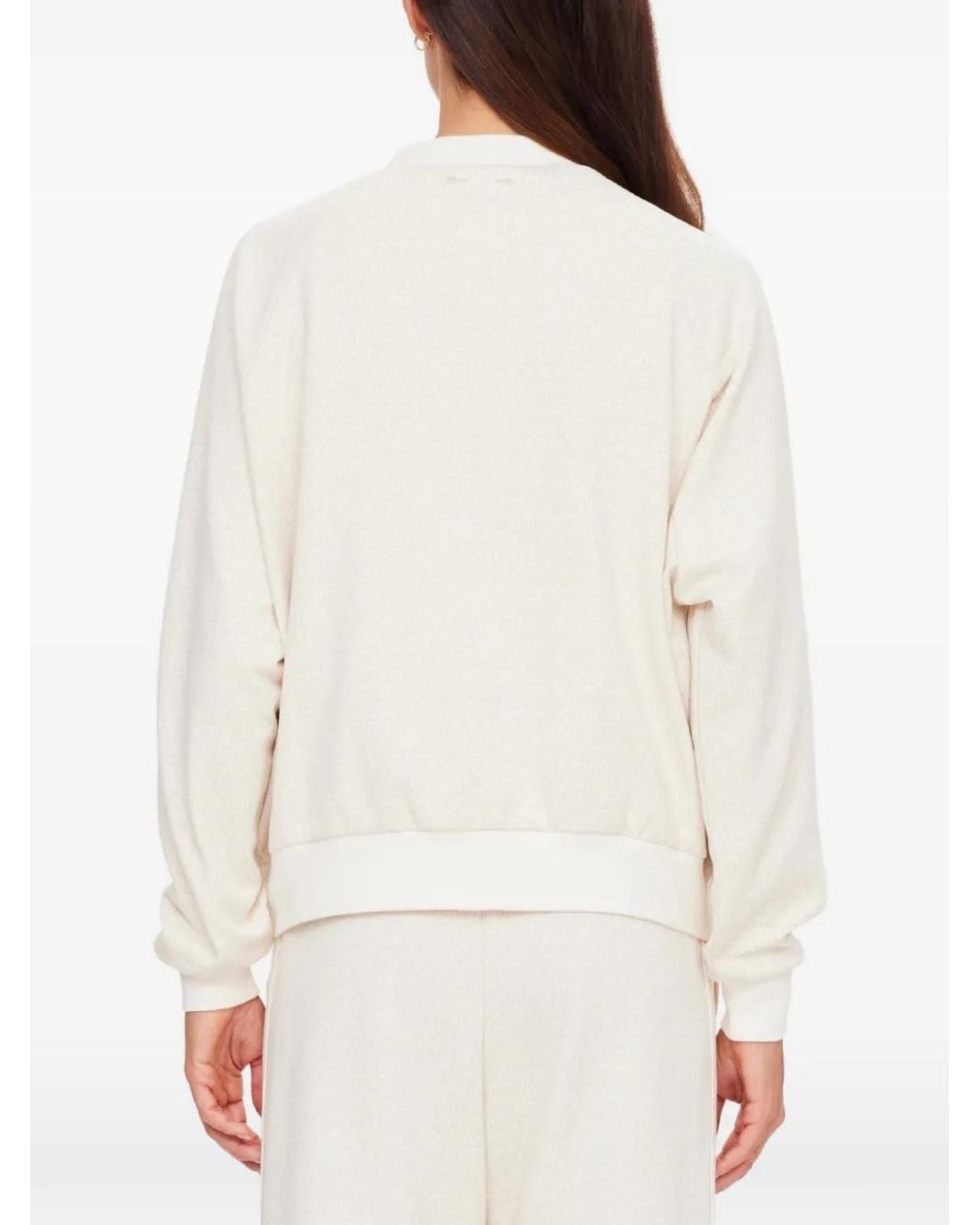 Bomber Navar Isabella di The Upside in White