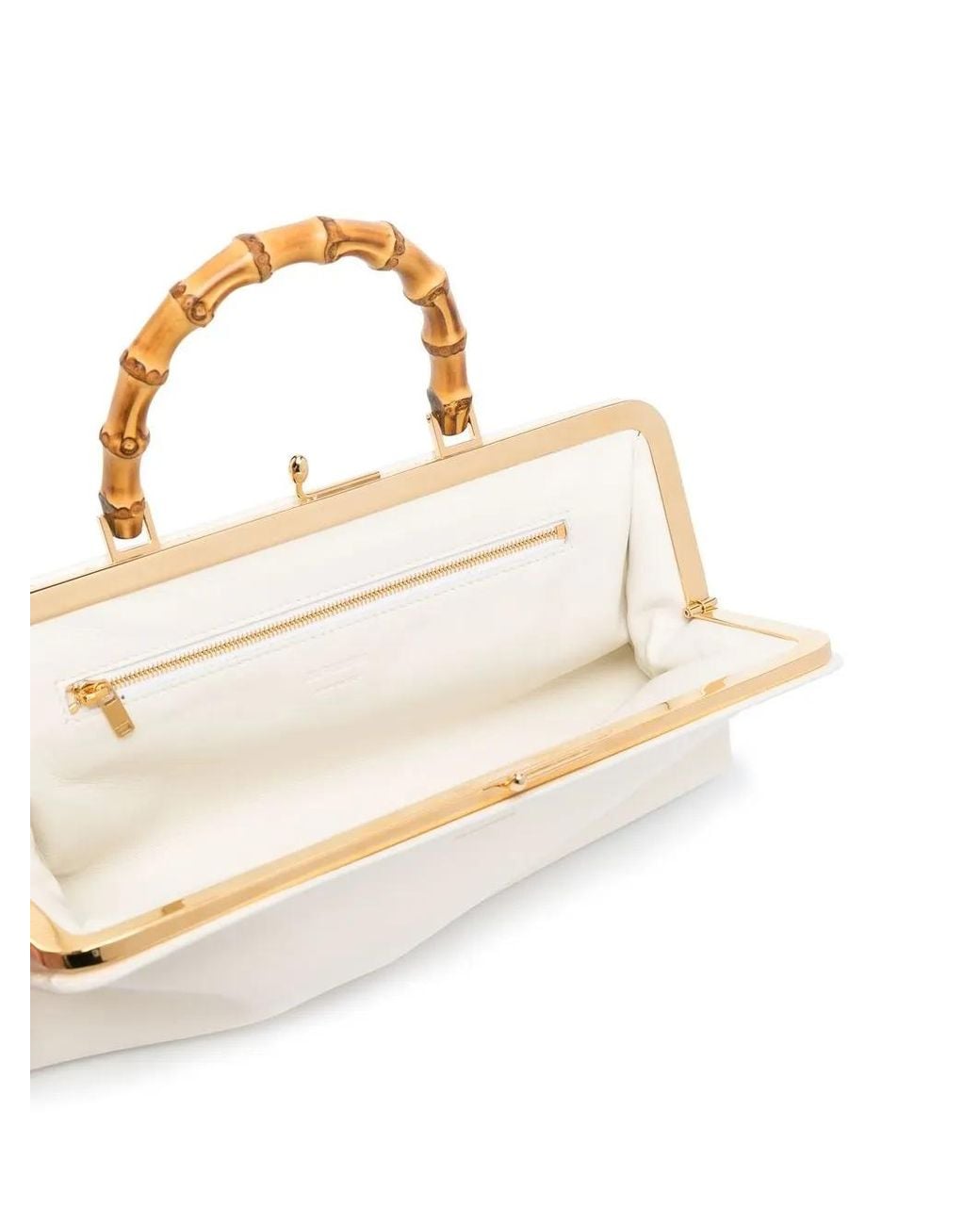 Jil Sander Natural Goji Leather Top Handle Bag