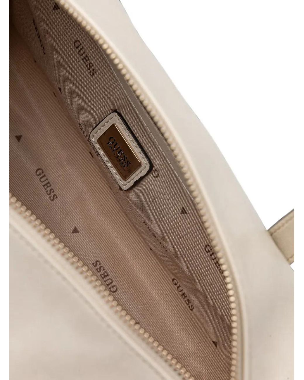Guess Natural Kassie Logo Handbag