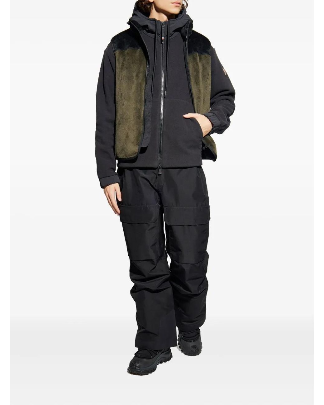 Moncler Green Vest for men